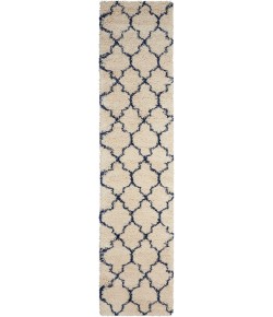 Nourison Amore - Amor2 Ivory Blue Area Rug 2 ft. 2 X 10 ft. Rectangle