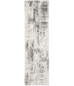 kathy ireland Home Ki37 Safari Dreams - Ki372 Ivory Grey Area Rug 2 ft. 3 X 8 ft. Rectangle