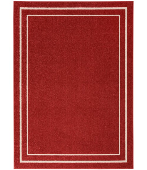 Nourison Nourison Essentials Area Rug NRE02 Brick/Ivory