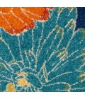 Nourison Allur Area Rug ALR06-Navy Multicolor