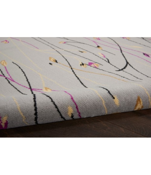 Nourison Grafix Round Area Rug GRF15-Grey