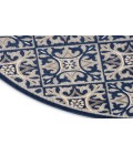 Nourison Aloha Blue ALH34 7’10” Round Rug