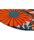 Nourison Aloha Multicolor ALH33 7’10” Round Rug