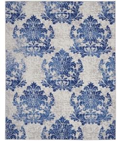 Nourison Whimsicle - Whs11 Ivory Navy Area Rug 7 ft. X 10 ft. Rectangle