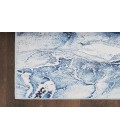 Inspire Me! Home Décor Daydream Ivory Blue DDR01 3 ft. 11 in. X 5 ft. 11 in. Rectangle Rug