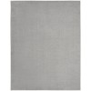 Nourison Essentials - Nre01 Silver Grey Area Rug 10 ft. X 14 ft. Rectangle
