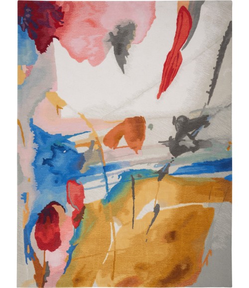 Nourison SYMMETRY Area Rug Nourison Symmetry Area Rug SMM11-Multicolor