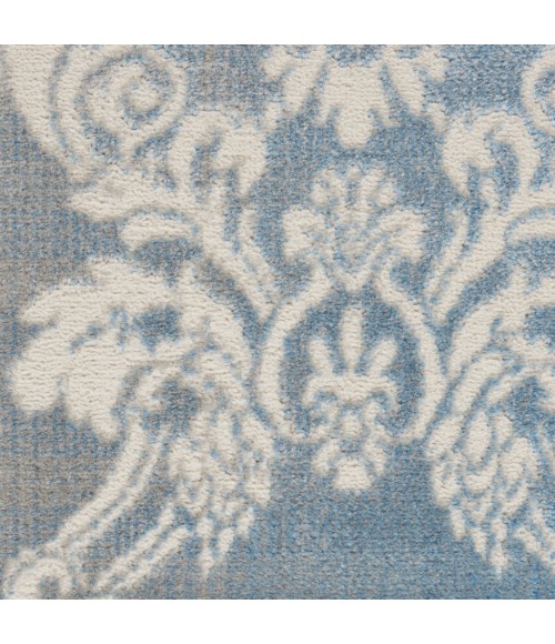 Nourison Elation Area Rug ETN03-Ivory Blue