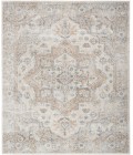 Nourison Astra Machine Washable Area Rug ASW12 Silver Grey