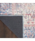 Nicole Curtis Machine Washable Series 1 Area Rug SR104 Blue/Multi 2' x 4'