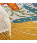 Aloha Area Rug Nourison Aloha Area Rug ALH24 Multicolor 12' x 15'
