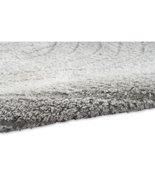 Calvin Klein Surfaces Silver Grey SFC01 3 ft. 11 in. X 5 ft. 11 in. Rectangle Rug