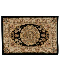 Nourison 2000 - 2233 Black Area Rug 2 ft. X 3 ft. Rectangle