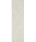 DKNY Pure Patterns Ivory Grey PRN01 8 ft. Rect. Rug