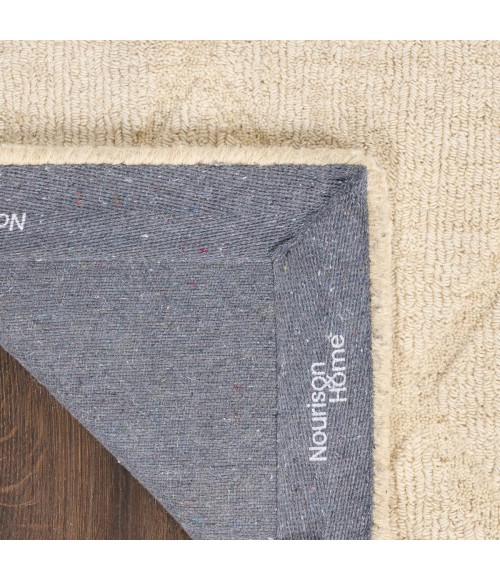 Nourison Wool Haven Ivory WOH01 2 ft. X 6 ft. Rect. Rug