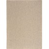 Nourison Home Courtyard Jute Ivory COU01 5 ft. X 7 ft. Rectangle Rug