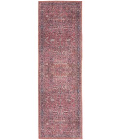 Nicole Curtis Nicolecurtis Series1 - Sr102 Brick Area Rug 2 ft. X 6 ft. Runner