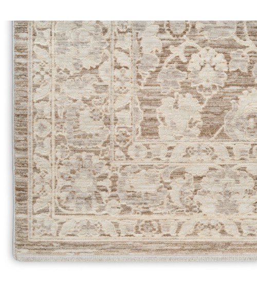 Nourison Shadows Ivory Mocha SHW03 4 ft. X 6 ft. Rect. Rug