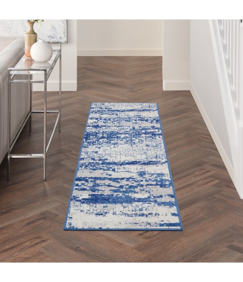 Nourison Whimsicle Area Rug WHS06-Ivory Navy