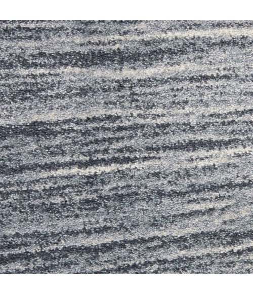 kathy ireland Home Moroccan Celebration Area Rug KI389-Blue/Grey
