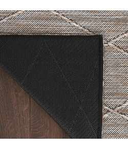 Nourison Washable Solutions Grey/Mocha WSL01 7 ft. X 10 ft. Rect. Rug