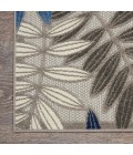 Nourison Aloha Runner Area Rug ALH18-Grey/Blue