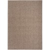 Nourison Tulum Brown TLM02 4 ft. X 6 ft. Rect. Rug