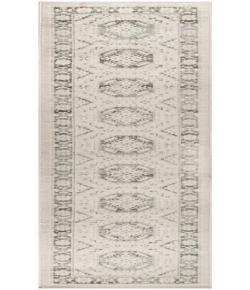 Nourison Serenity Home Ivory Grey SRH01 2 ft. 2 in. X 7 ft. 6 in. Rectangle Rug