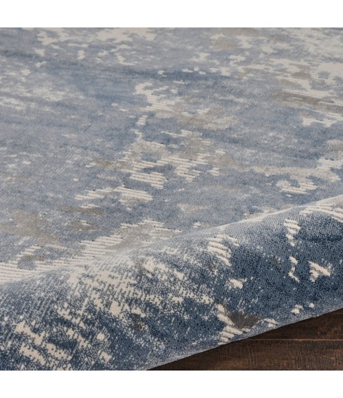 Nourison RUSTIC TEXTURES Area Rug Nourison Rustic Textures Area Rug RUS08-Grey/Blue