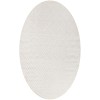 Nourison Versatile Ivory White NRV01 8 ft. Round Rug