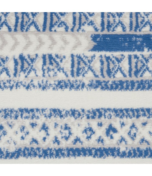 Nourison Whimsicle Area Rug WHS16-Ivory Blue