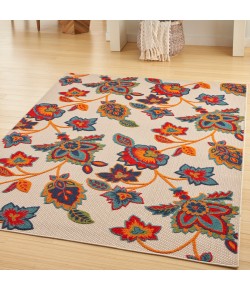 Nourison Aloha - Alh31 Multicolor Area Rug 5 ft. 3 in. X 7 ft. 5 in. Rectangle