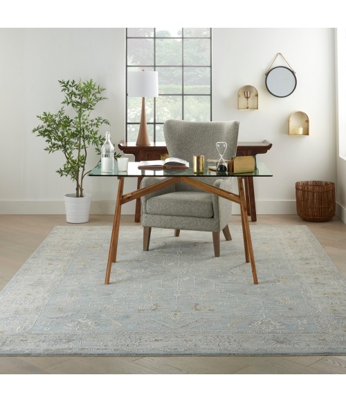 Nourison Infinite Blue IFT05 9 ft. X 13 ft. Rect. Rug