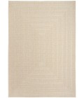 Nourison Tulum Cream TLM04 5 ft. 3 in. X 7 ft. Rect. Rug