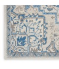 Elation Area Rug Nourison Elation Area Rug ETN10 Ivory Blue 7'10" x 9'10"