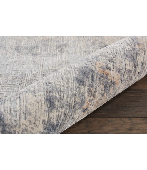 Nourison Rustic Textures Area Rug RUS01-Grey/Beige