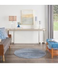 Nourison Essentials Area Rug NRE01-Blue/Grey