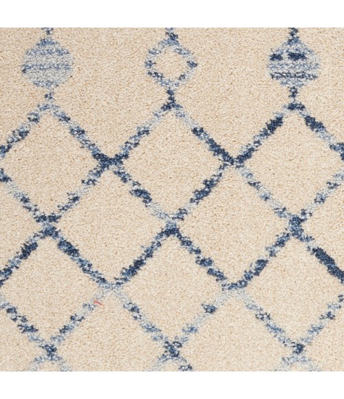 Nourison Royal Moroccan Area Rug RYM03-Beige Blue