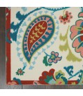 Nourison SUN N' SHADE Area Rug Waverly Sun N' Shade Area Rug SND73-Ivory