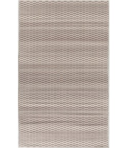 Nourison Nourison Washables Cream Black NWB12 2 ft. 2 in. X 10 ft. Rectangle Rug