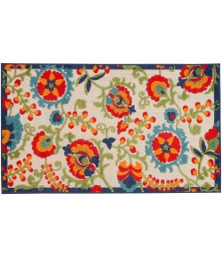 Nourison Aloha - Alh17 Multicolor Area Rug 3 ft. X 5 ft. Rectangle