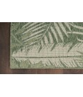 Nourison Garden Oasis Green Ivory GOA02 6 ft. X 9 ft. Rectangle Rug