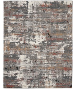 Nourison Tangra - Tnr02 Grey Multicolor Area Rug 9 ft. X 12 ft. Rectangle