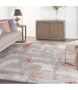 Nourison Elation - Etn06 Grey Brick Area Rug 9 ft. X 12 ft. Rectangle