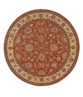 Nourison Living Treasures Round Area Rug LI05-Rust