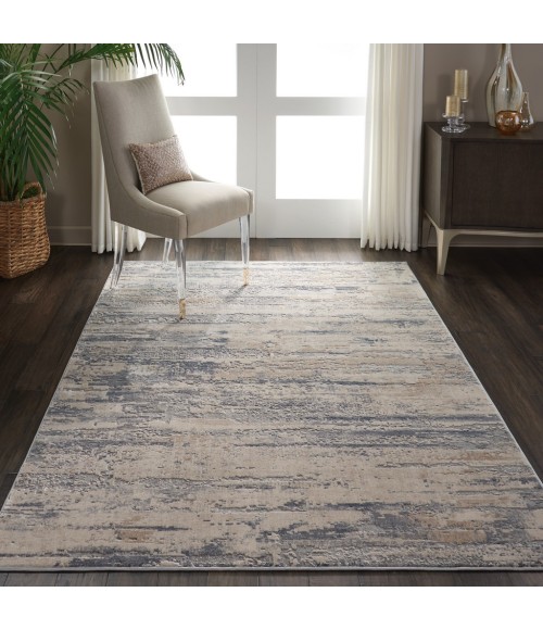Nourison RUSTIC TEXTURES Area Rug Nourison Rustic Textures Area Rug RUS04-Beige/Grey