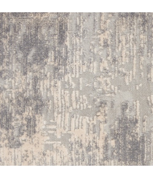 Nourison Rustic Textures Area Rug RUS01-Ivory/Silver