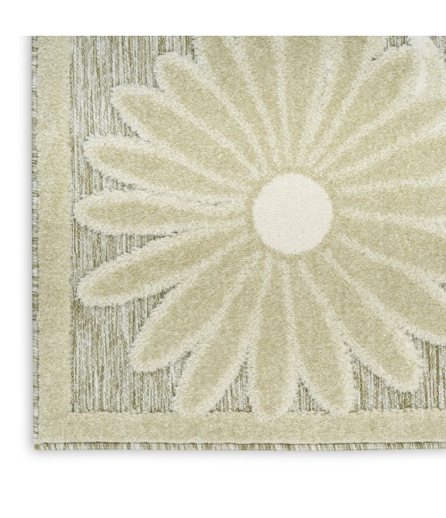 Nourison Aloha Ivory Sage ALH33 9 ft. X 12 ft. Rect. Rug