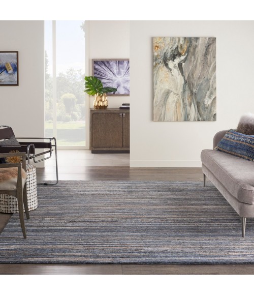 Nourison Plateau Area Rug PAE01-Blue