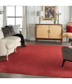 Nourison Essentials - Nre01 Brick Red Area Rug 10 ft. X 14 ft. Rectangle
